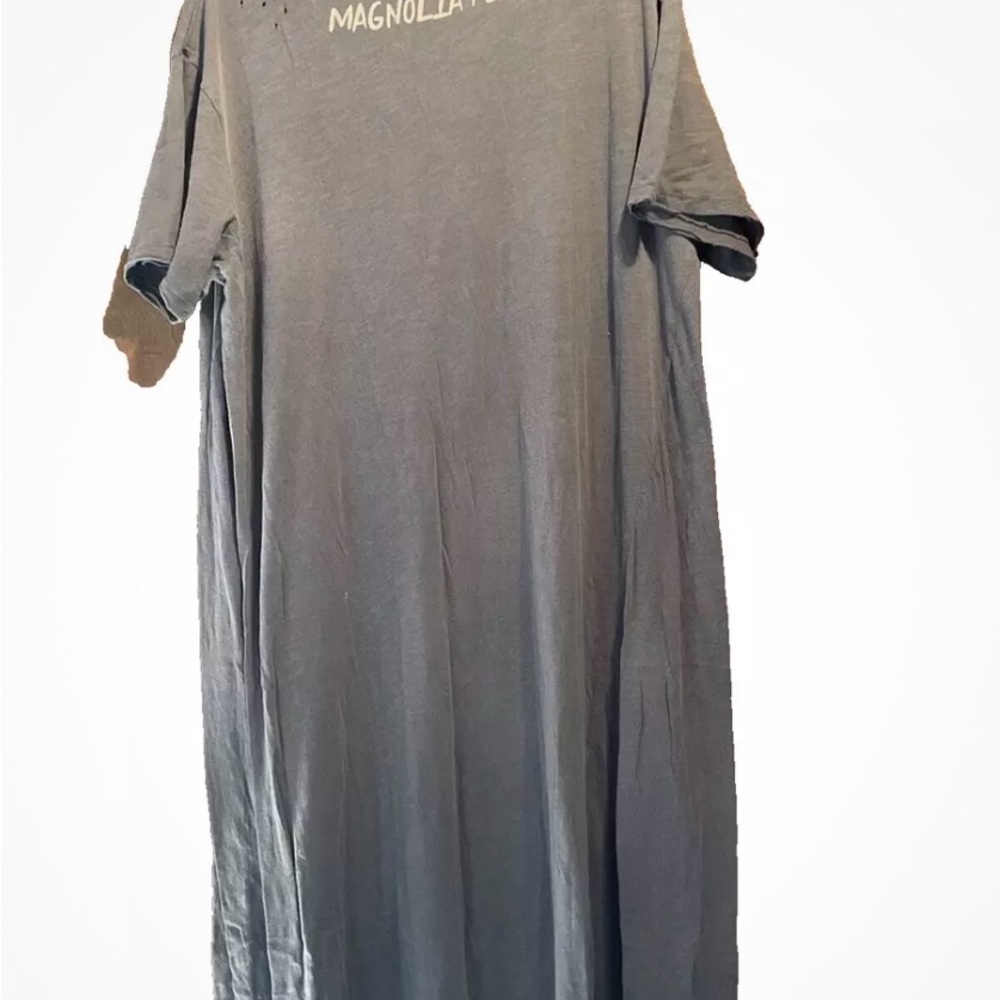 NWT Magnolia Pearl Jersey Massabielle boyfriend cut Pom,Love ,Heart Maxi T Dress - Picture 10 of 12